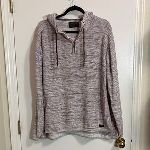 Men's Cozy Zip-Up Sweater in Heathered Gray